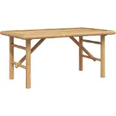 vidaXL Table basse marron 90 x 50 x 43 cm bambou