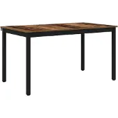 vidaXL Tables de salle à manger 140 x 80 x 75 cm MÉTAL