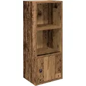 vidaXL Bibliothèque vieux bois 31x24x77 cm bois d'ingénierie