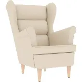 vidaXL Fauteuil blanc 74x84x100 cm lin