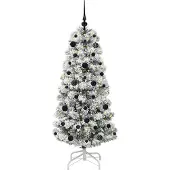 vidaXL Sapin de Noël Artificiel à Branches Articulées 150 cm PVC