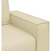 vidaXL Canapé Crème 180 x 78 x 84 cm tissu