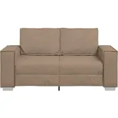 vidaXL Canapé Cappuccino 160 x 78 x 84 cm tissu