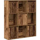 vidaXL Bibliothèque vieux bois 89x24x101,5 cm bois d'ingénierie