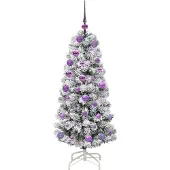 vidaXL Sapin de Noël Artificiel à Branches Articulées 120 cm PVC