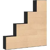 vidaXL Bibliothèque Chêne noir 155 x 24 x 160 cm Bois d'ingénierie