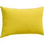 vidaXL Coussins de canapé 2 pcs Jaune clair 200 x 40 cm tissu