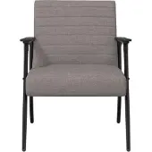 vidaXL fauteuil Taupe 59 x 75 x 78 cm tissu