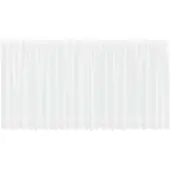 vidaXL Rideau en Dentelle Floral Blanc 180 x 500 cm Polyester