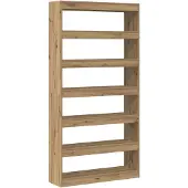 vidaXL Bibliothèque Beige Bois d'ingénierie