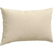 vidaXL Coussins de canapé 2 pcs Crème 200 x 40 cm tissu