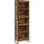 vidaXL Bibliothèque 2 pcs Bois Ancien 80 x 30 x 155 cm