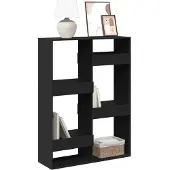 vidaXL Bibliothèque noir 100x33x135 cm bois d'ingénierie