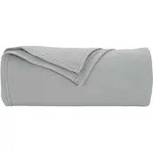 vidaXL Jeté Gris 170 x 130 cm Toison