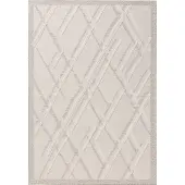 Interiyou Tapis d'intérieur et d'extérieur Florence Cream A1 80 x 150 cm