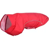 vidaXL Imperméable pour chiens avec bandes réfléchissantes polyester rouge XXS