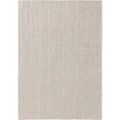 Interiyou Tapis d'intérieur et d'extérieur Kano Crème/Gris A1 140 x 200 cm