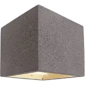 LIGHT IMPRESSIONS Kapego 341184 Applique murale Cube , gris foncé