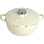 Smeg – Cocotte – 24 cm – 4,2 l – Crème