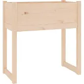 vidaXL Jardinière 78x40x81 cm Bois massif de pin