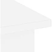 vidaXL Meuble TV blanc 96 x 35 x 33,5 cm
