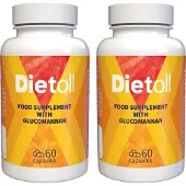 IncHealth GmbH Dietoll - 120 Gélules, Paquet de 2