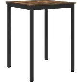 vidaXL Table haute en bois composite