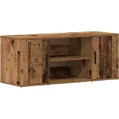 vidaXL : Meubles TV de 100 x 35 x 40 cm, en bois massif et panneaux de particules