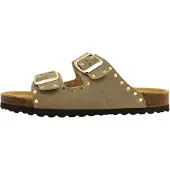 Jane Klain : Sandales plates, couleur beige, pour le quotidien