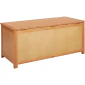 vidaXL Coffre de rangement 110 x 45 x 45 cm en chêne massif