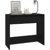 vidaXL Table console Noir 89x41x76,5 cm Acier