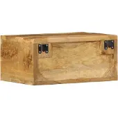 vidaXL Armoire TV murale 40x30x19 cm Bois de manguier rugueux