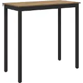 vidaXL Table haute en aggloméré, rectangulaire