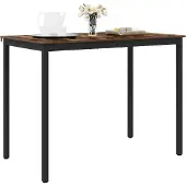 vidaXL Table haute en aggloméré, rectangulaire