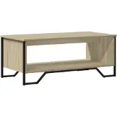 vidaXL Table basse chêne Sonoma 100x51x40 cm Bois composite