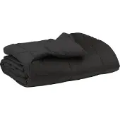 vidaXL Couverture de lit toute saison, 140 x 200 cm, 4 saisons, anthracite