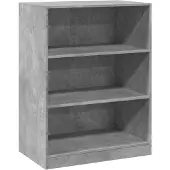 vidaXL Garde-robe gris béton 77x48x102 cm bois d'ingénierie
