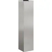 vidaXL Lampe solaire LED pour clôture, 2 pièces, lumière blanche chaude, 18 x 18 x 80 cm