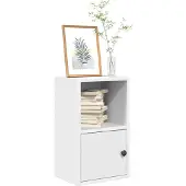 vidaXL Bibliothèque blanc 31x24x52 cm bois d'ingénierie