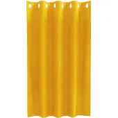 vidaXL Rideaux occultants 2 pcs Jaune moutarde 140 x 140 cm Velours