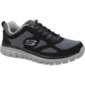 SKECHERS Baskets basses 'BURNS' noir