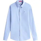 Tommy Hilfiger Chemise bleu clair / rouge sang / blanc