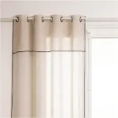 Atmosphera Fred Voilage beige lin - 140 x 240 cm