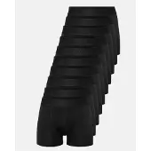 Resterods Boxers Homme Lot de 10 Noir