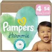 Pampers Harmonie, Taille 4, 54 couches