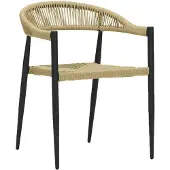 House Doctor Chaise Coon naturelle/noire