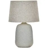 House Doctor Lampe de Table , Blanc, Salon / séjour, Tissu / textile