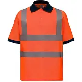 Yoko - Polo haute visibilité pour hommes LT5860 (S) (orange)