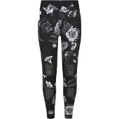 Urban Classics - Leggings « Tech » pour filles TN706 (116) (fleur foncée)