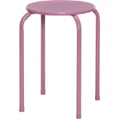 4Living Chaise en métal, Ø 30 cm, vert